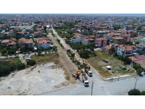 Pamukkale’nin En Çok Sokağı Olan Mahallesinde Üst Yapı Çalışmaları Sürüyor