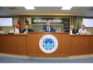 Battalgazi Belediye Meclisi Ağustos Toplantısını Yaptı