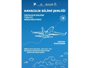 “Havacılık Bilimi Şenliği” Vatandaşlarla Buluşuyor
