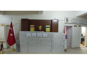 Van’da 12 Bin 450 Paket Kaçak Sigara Ele Geçirildi