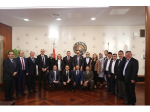 Nazilli Ticaret Odası’ndan Tobb Başkanı Hisarcıklıoğlu’na Ziyaret