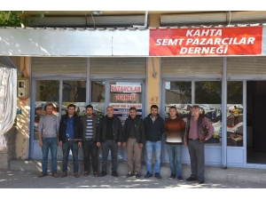 Kahta Semt Pazarcılar Derneği Kuruldu