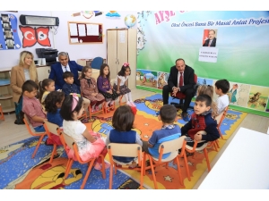 Başkan Duruay Çocuklara Masal Okudu