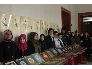 İmam Hatip Öğrencileri Eserlerinden Elde Edilecek Gelirle Yemen’e Yardımda Bulunacak