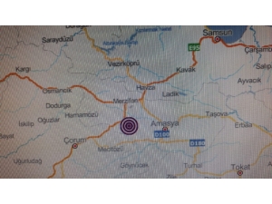 Amasya’da 3.2 Büyüklüğünde Deprem