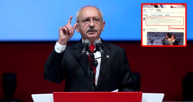 Kemal Kılıçdaroğlu, Resmi Hesabından Paylaşıp 'fotomontaj' Dedi
