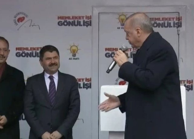 Cumhurbaşkanı Erdoğan Kürsüden Açıkladı: Saadet Partisi Elmadağ Adayı Ak Parti Lehine Çekildi