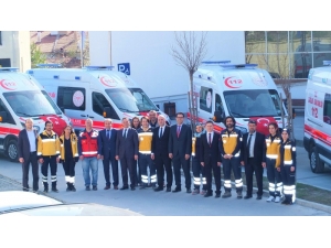 Karabük’e 6 Adet Yeni 112 Ambulansı