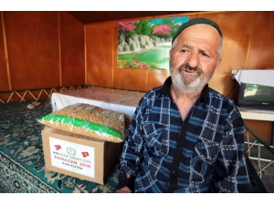 Kırgızistan’da Ramazan’da 5 Bin 184 Kişiye Kumanya Dağıtıldı