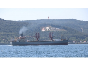 Rus Askeri Kargo Gemisi Boğazdan Geçti