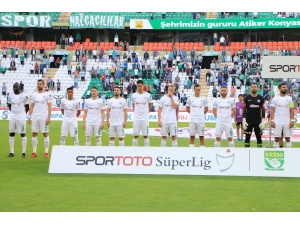 Spor Toto Süper Lig: Konyaspor: 0 - Akhisarspor: 0 (İlk Yarı)