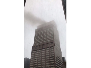 New York’ta Helikopter Gökdelenin Çatısına Düştü