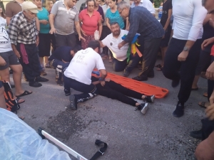 Karşıdan Karşıya Geçmeye Çalışan Çocuğa Otomobil Çarptı