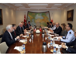 Milli Savunma Bakan Yardımcısı Karaosmanoğlu Ve Jeffrey Görüşmesi