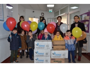 Minik Öğrencilerden Anlamlı Bağış