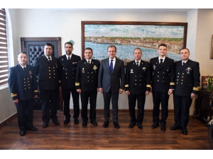 Başkan Seçer, Nato Gemi Komutanlarını Ağırladı
