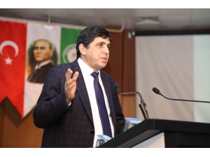 Iğdır Üniversitesi Rektörü Prof. Dr. Mehmet Hakkı Alma, Öğretmen Ve Okul Yöneticilerine Konferans Verdi