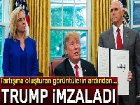 Trump, aile ayrılığını durduran kararnameyi imzaladı
