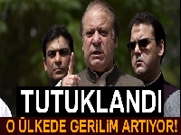 Eski Pakistan Başbakanı Navaz Şerif tutuklandı