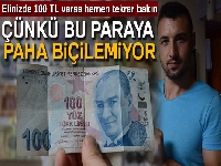 Bu paraya paha biçilemiyor