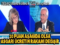 Çalışanlarımıza ödenen ücretlerden çok vergi yükleri en az 10 puan aşağı olsa, asgari ücretin rakamı değişir
