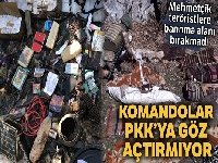 Komandolar Şırnak'ta PKK'ya darbe vurmaya devam ediyor