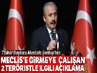 TBMM Başkanı Şentop'dan Meclise girmeye çalışan 2 teröristle ilgili açıklama