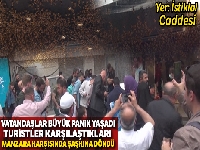 İstiklal Caddesi'ni arılar bastı
