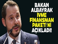 Bakan Albayrak, İVME Finansman Paketi'nin detaylarını açıkladı