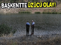 Başkentte gölete atlayan şahıs hayatını kaybetti