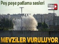 Tel Abyad'da YPG mevzileri vuruluyor