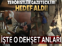YPG'den gazetecilerin bulunduğu alana keskin nişancılarla saldırı: 2 yaralı