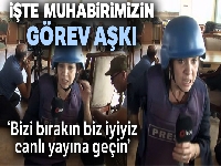 Teröristlerin gazetecilere saldırı anı kamerada! 'Bizi bırakın biz iyiyiz canlı yayına geçin'