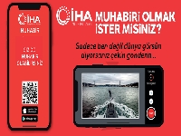 İHA muhabiri olmak ister misiniz?