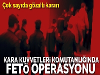 Kara Kuvvetleri Komutanlığında FETÖ operasyonu: 47 astsubay hakkında gözaltı kararı