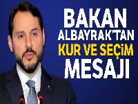 Hazine ve Maliye Bakanı Albayrak'tan önemli mesajlar