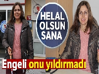 Görme engeli onu yıldırmadı, 2 üniversite bitirdi