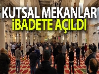 Kutsal mekanlar ibadete açıldı