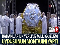 Bakanlardan milli uydu İMECE'ye