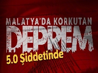 Son Depremler: Malatya'da 5.0 büyüklüğünde deprem
