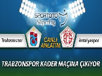 Trabzonspor Antalyaspor Canlı Anlatımı