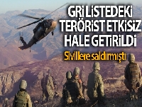 Sivillere saldıran Gri Liste'deki terörist etkisiz hale getirildi
