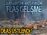 Lübnan'daki patlamayı DEAŞ üstlendi