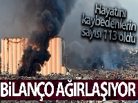 Lübnan'daki patlamada ölü sayısı 135'e ulaştı