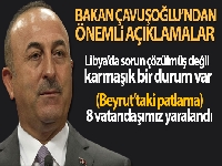 Bakan Çavuşoğlu'ndan Libya'da önemli açıklamalar