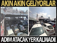 Adım atacak yer kalmadı, akın akın geliyorlar