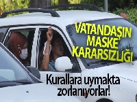 Vatandaşın maske kararsızlığı
