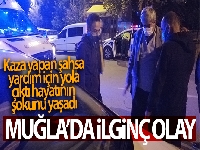 Alkollü sürücünün aracına çarptığını yardıma gidince anladı
