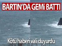 Bartın açıklarında Rus bandralı gemi battı