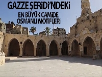 Gazze Şeridi'nin en büyük camisini Osmanlı motifleri süslüyor